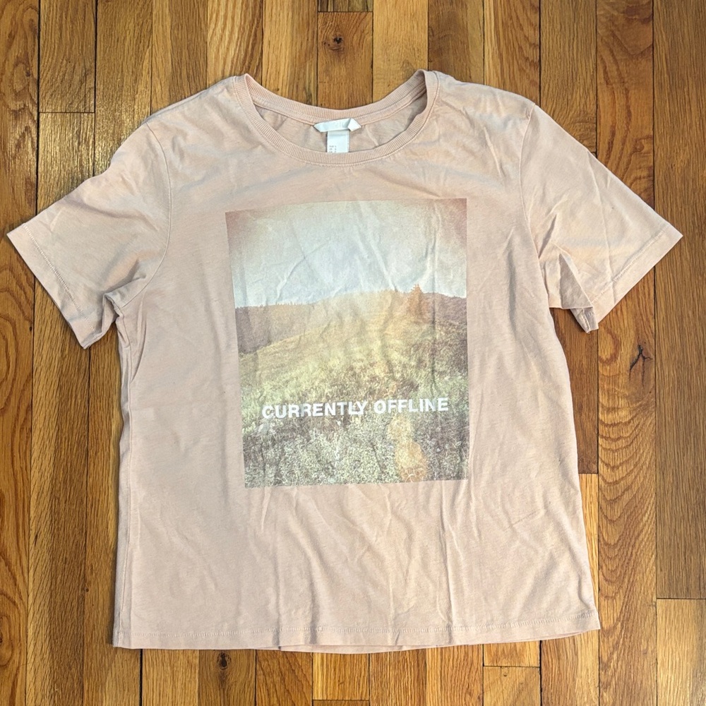 H&M Soft Pink Tee